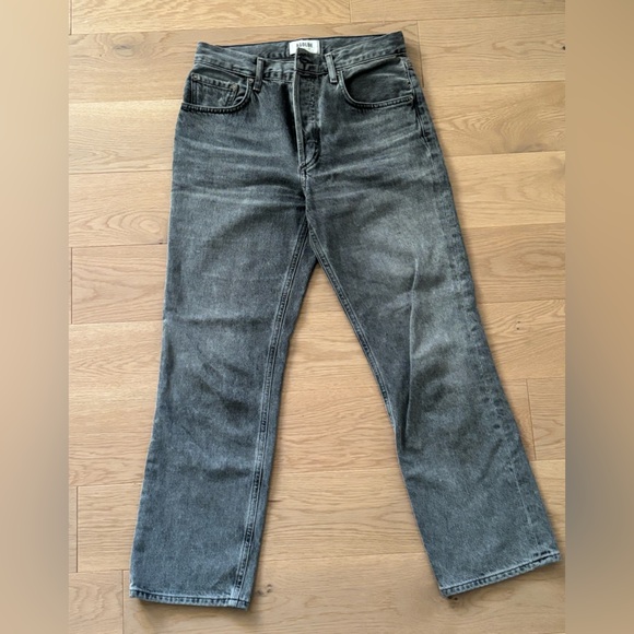 Agolde Ripley Jeans, Grey, Size 25 - Picture 3 of 6